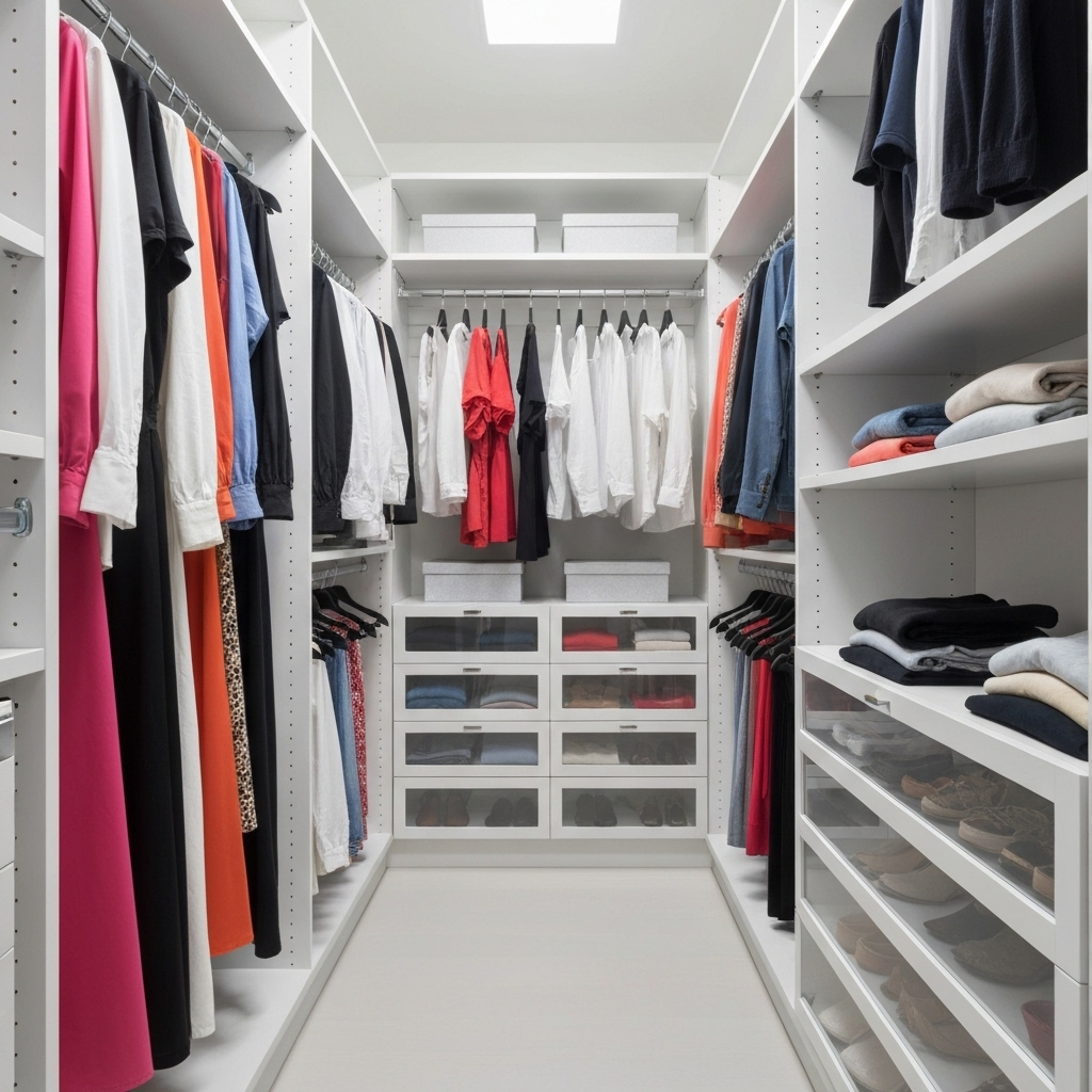 Organized Closet System